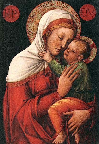 Jacopo Bellini Madonna with child EUR